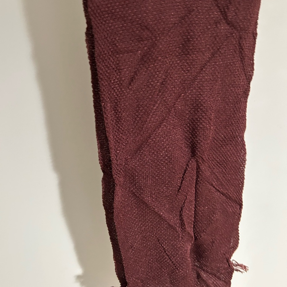 Nili Lotan burgundy scarf